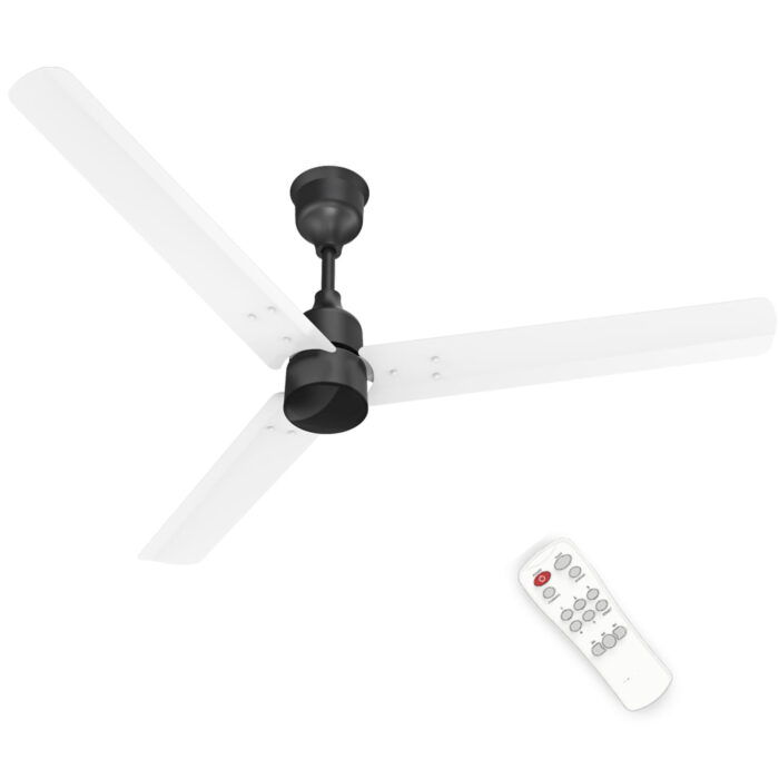 National Superfan - Matt White | BLDC Ceiling Fan with Remote Control | 35Watt Energy Saving Smart Fan